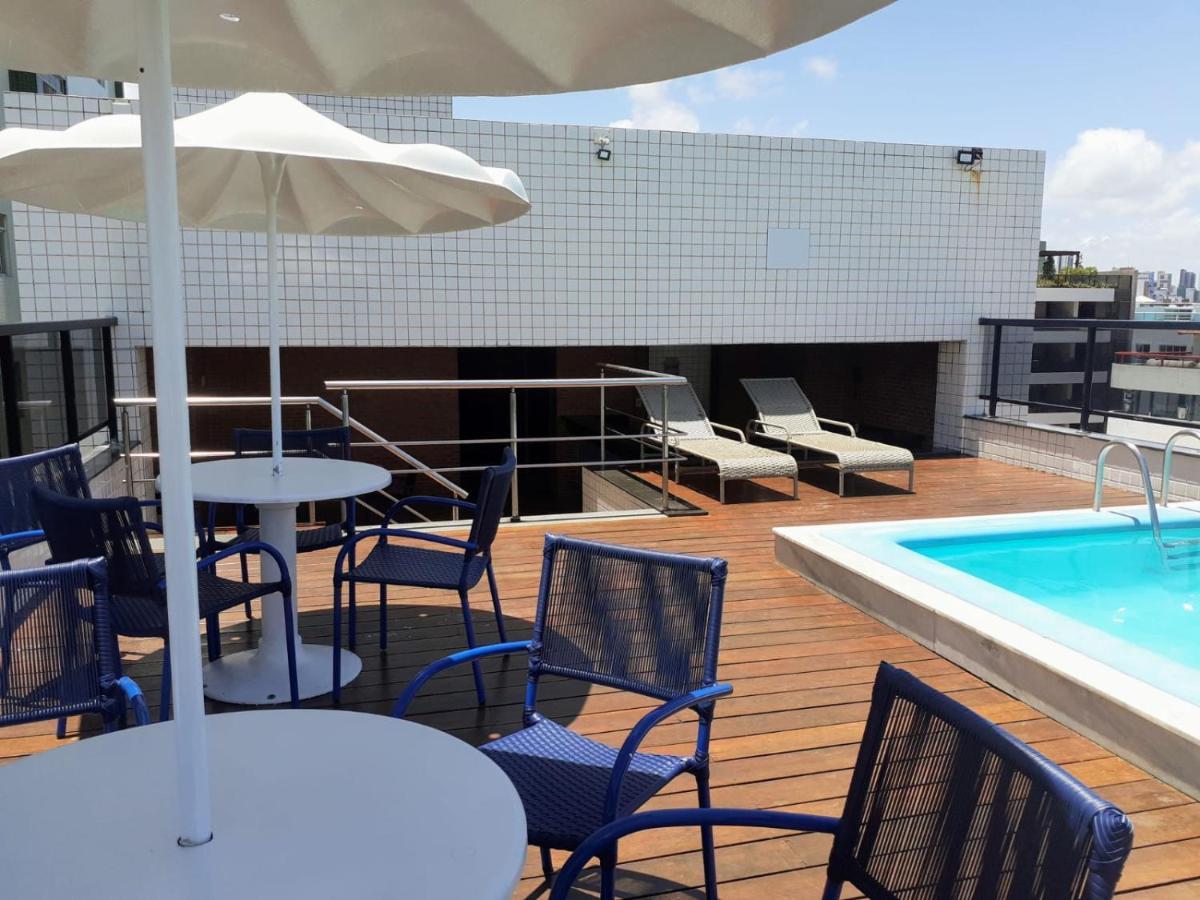 Flat Pe Na Areia Tambau Apartment Joao Pessoa Ngoại thất bức ảnh